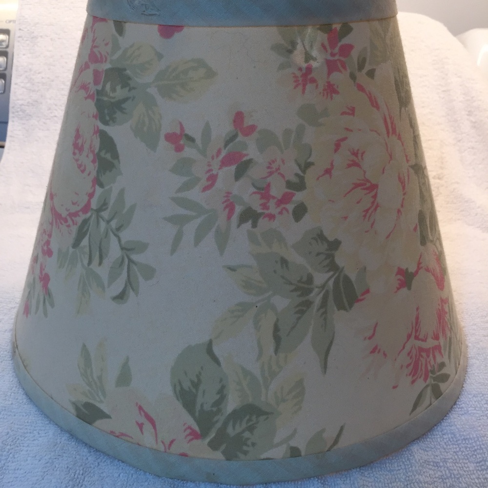 Girls Shabby chic lamp and shade
